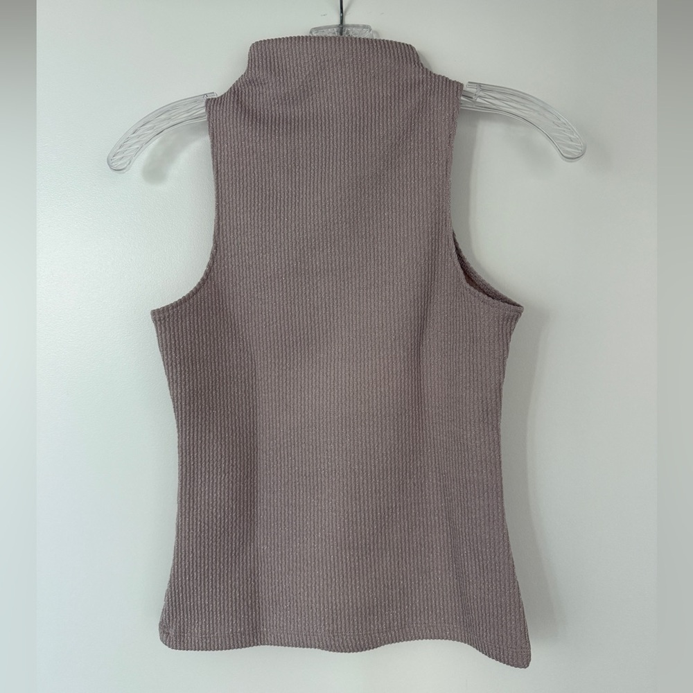 H&M Taupe Ribbed Tank Top - Picture 2 of 2